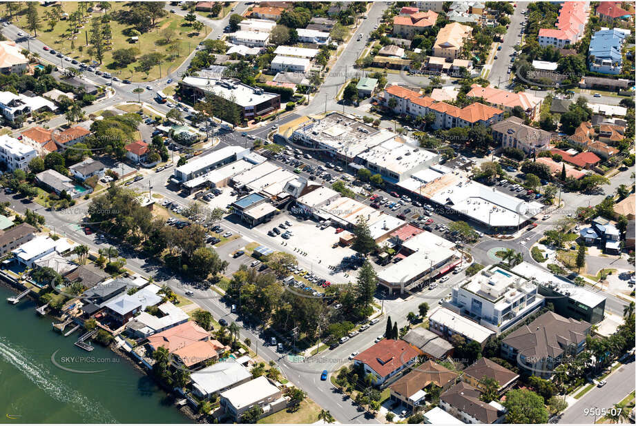 Aerial Photo Chevron Island QLD Aerial Photography