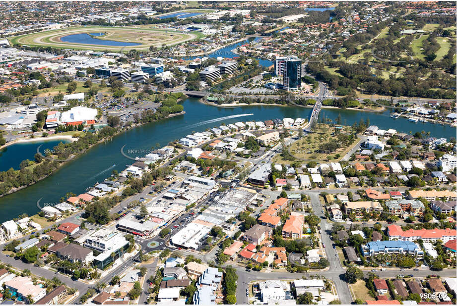 Aerial Photo Chevron Island QLD Aerial Photography