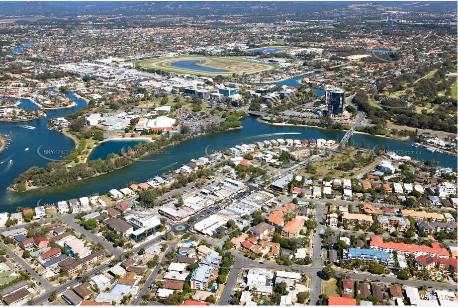 Aerial Photo Chevron Island QLD Aerial Photography