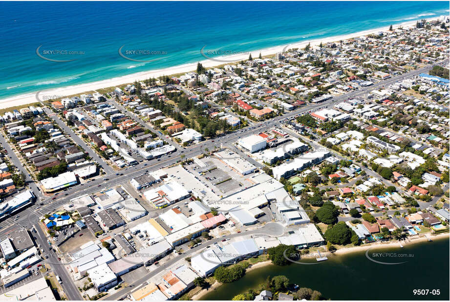 Aerial Photo Mermaid Beach QLD Aerial Photography