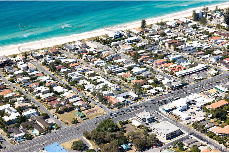 Aerial Photo Mermaid Beach QLD Aerial Photography