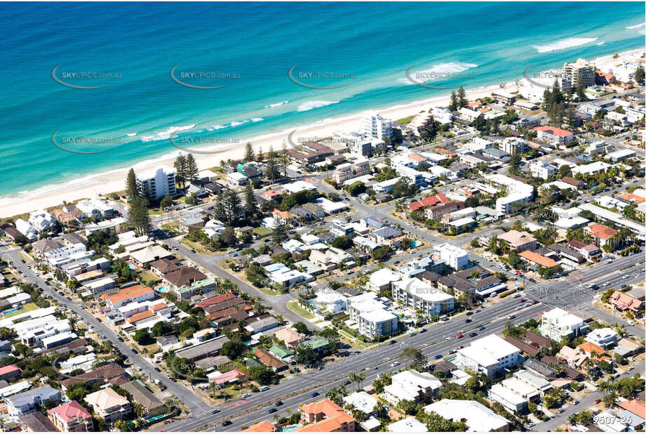 Aerial Photo Mermaid Beach QLD Aerial Photography