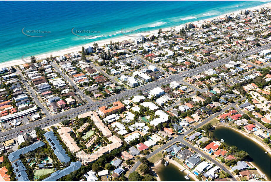 Aerial Photo Mermaid Beach QLD Aerial Photography