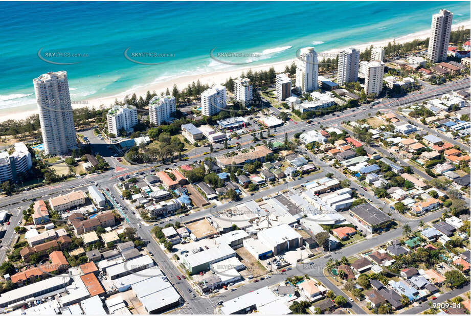 Aerial Photo Burleigh Heads QLD Aerial Photography