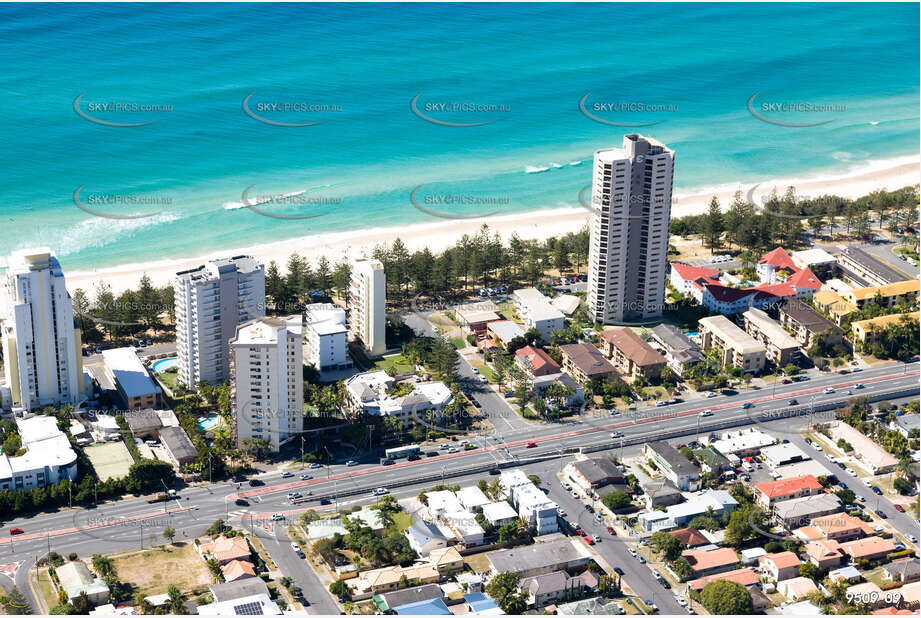 Aerial Photo Burleigh Heads QLD Aerial Photography