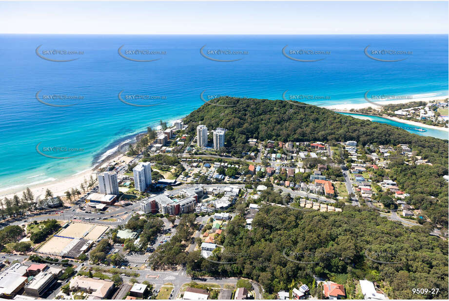 Aerial Photo Burleigh Heads QLD Aerial Photography