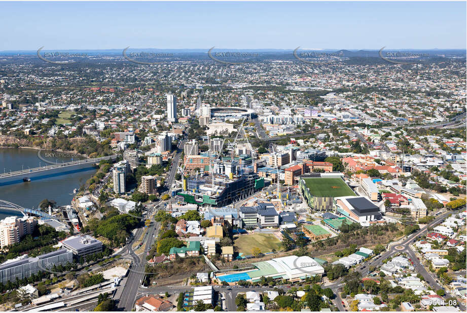 Aerial Photo South Brisbane QLD Aerial Photography