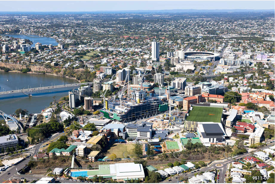 Aerial Photo South Brisbane QLD Aerial Photography