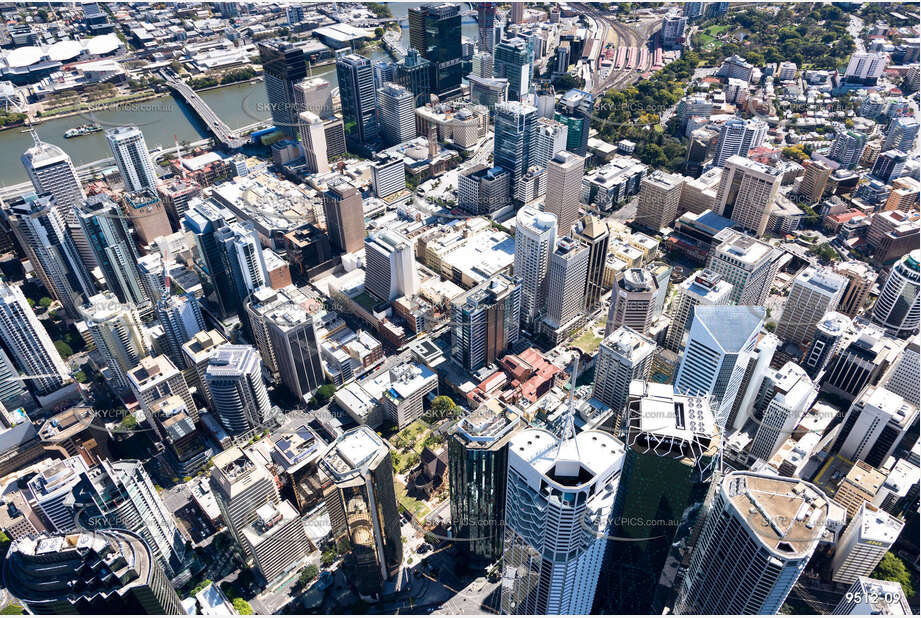 Aerial Photo Brisbane CBD QLD Aerial Photography