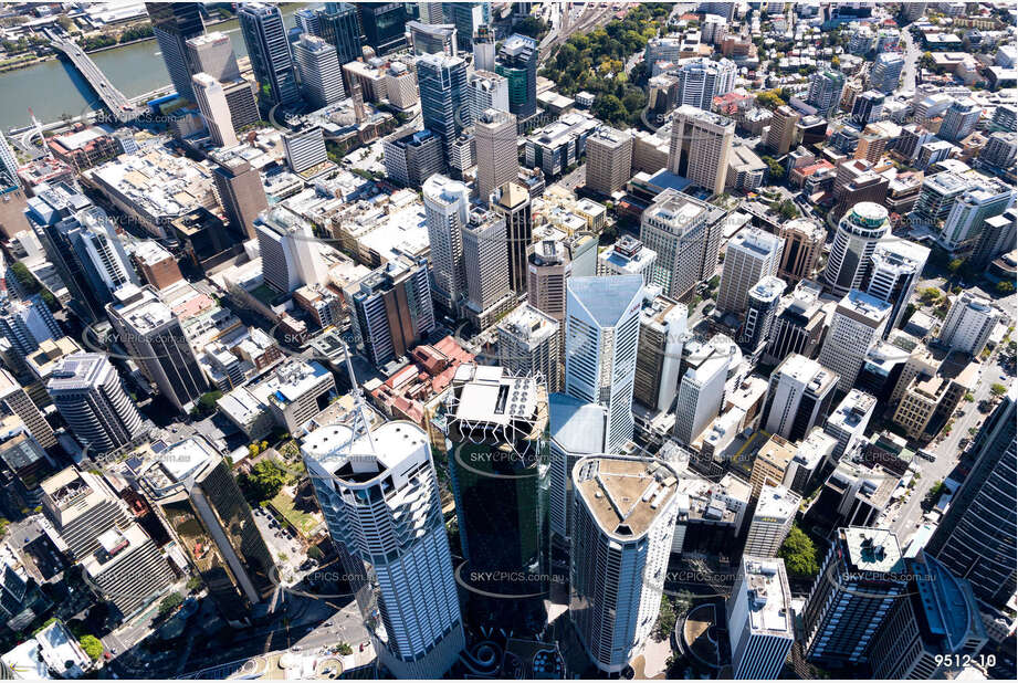 Aerial Photo Brisbane CBD QLD Aerial Photography