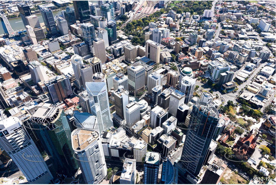 Aerial Photo Brisbane CBD QLD Aerial Photography