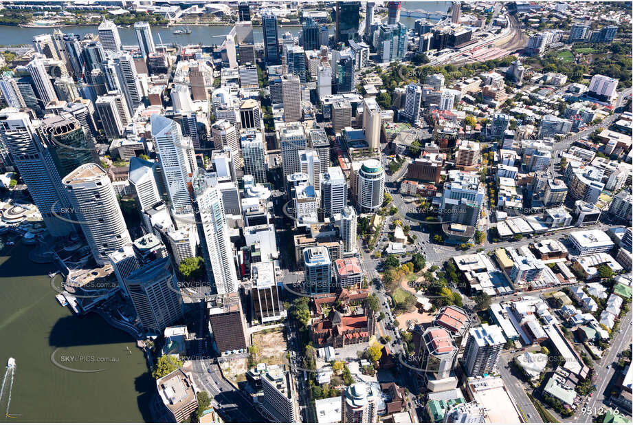 Aerial Photo Brisbane CBD QLD Aerial Photography