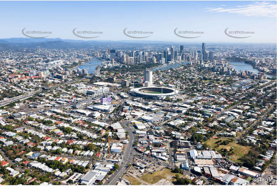 Aerial Photo Woolloongabba QLD Aerial Photography