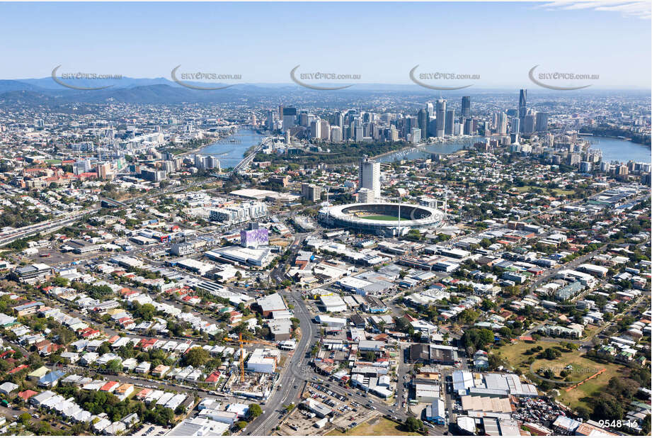 Aerial Photo Woolloongabba QLD Aerial Photography