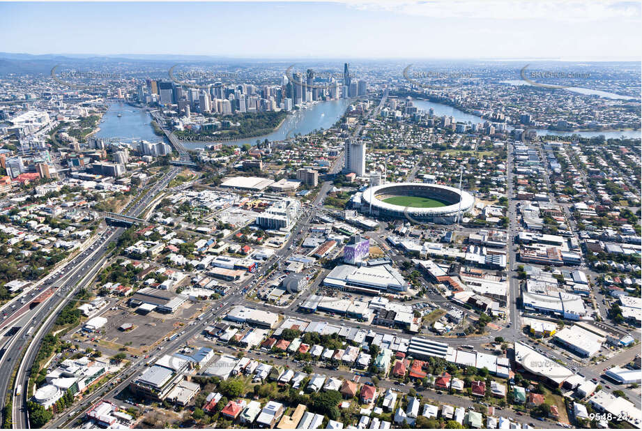 Aerial Photo Woolloongabba QLD Aerial Photography