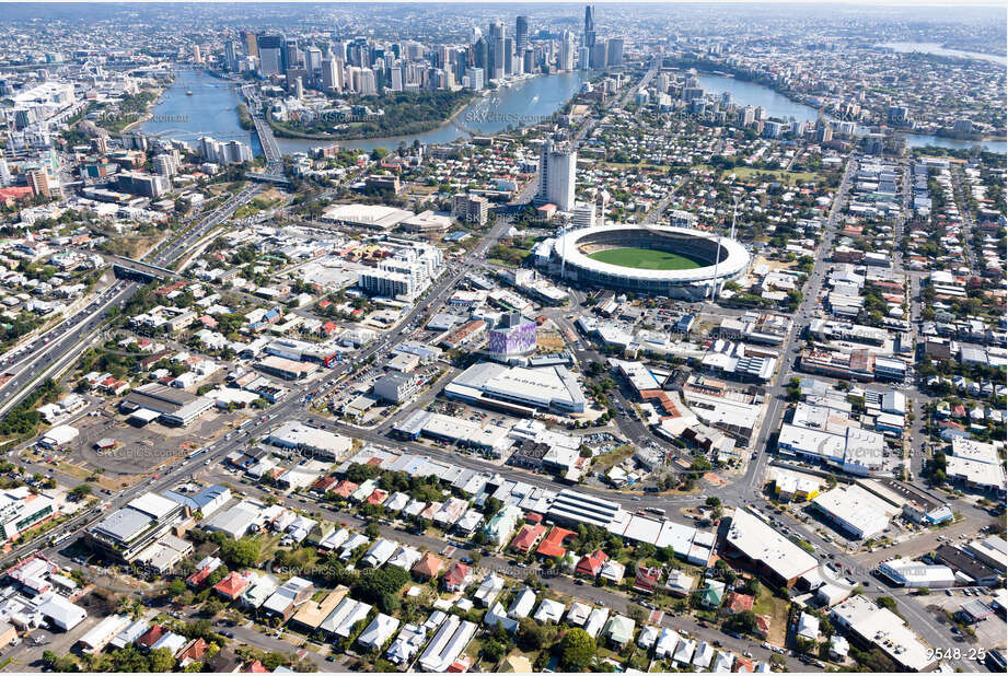 Aerial Photo Woolloongabba QLD Aerial Photography