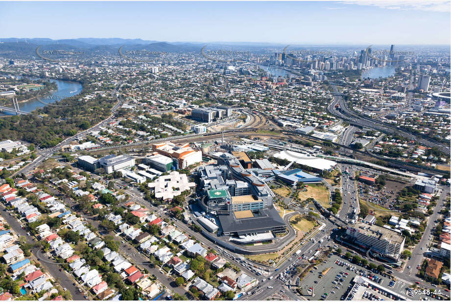 The PA Hospital Woolloongabba QLD Aerial Photography