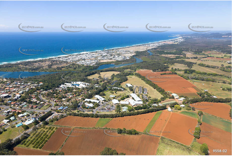 Aerial Photo Inst of Tafe Kingscliff NSW Aerial Photography