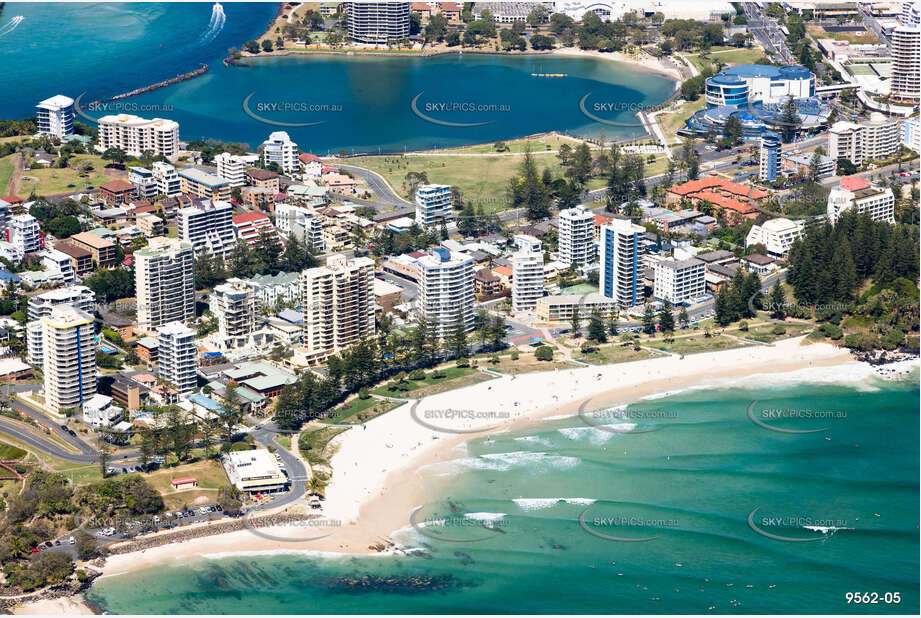 Aerial Photo Rainbow Beach Coolangatta QLD Aerial Photography