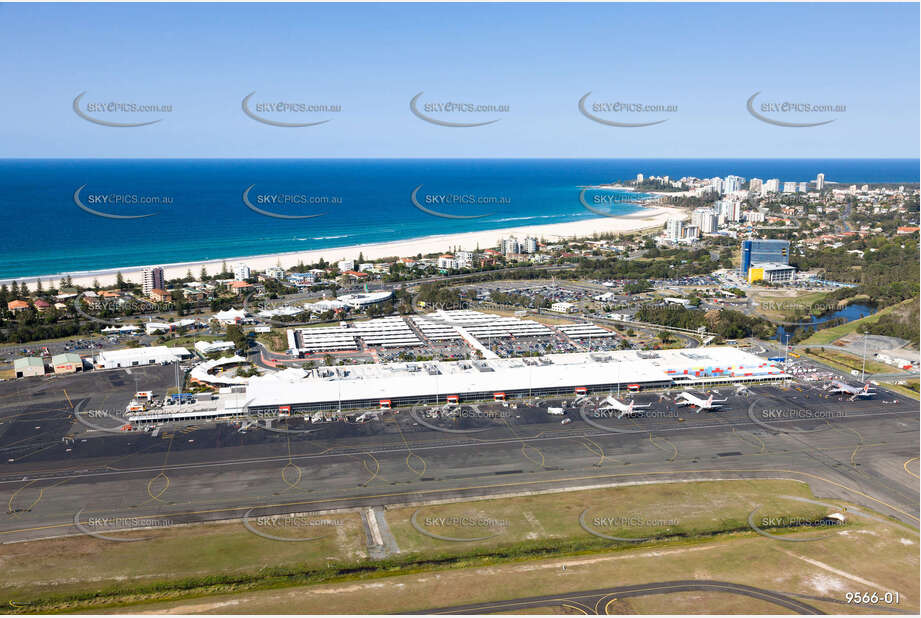 Aerial Photo Gold Coast Airport Terminal QLD Aerial Photography