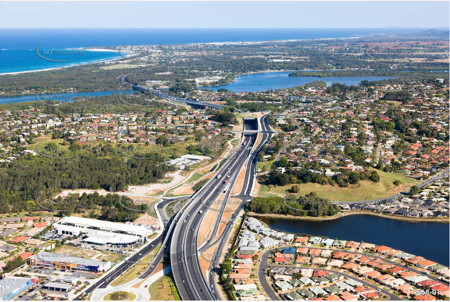 Aerial Photo Sexton Hill Bypass Banora Point NSW Aerial Photography