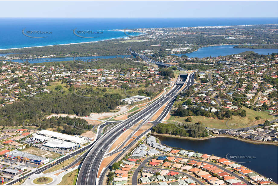 Aerial Photo Sexton Hill Bypass Banora Point NSW Aerial Photography