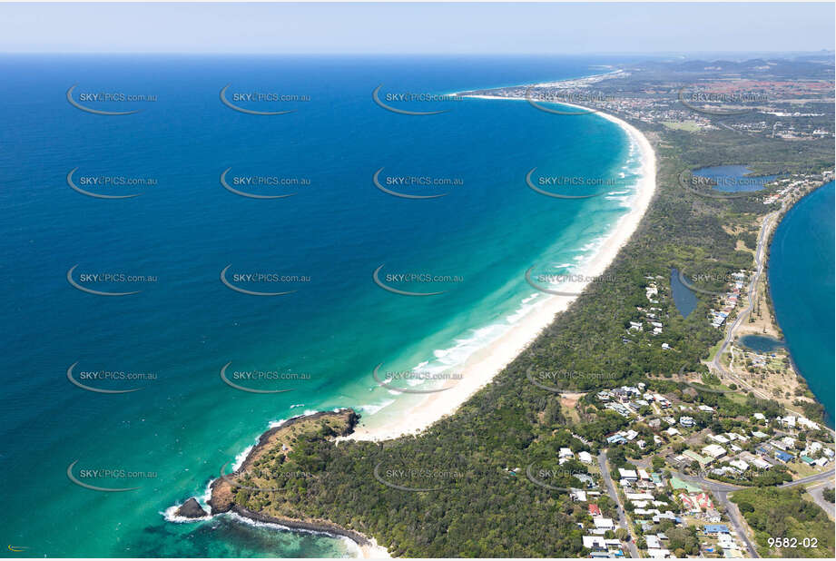 Dream Time Beach Fingal Head NSW Aerial Photography