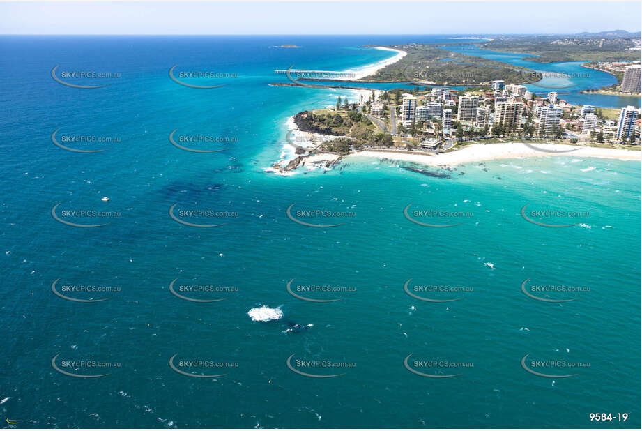 Humpback Whales off Coolangatta QLD Aerial Photography