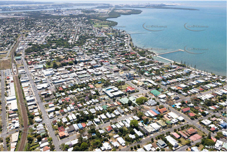 Aerial Photo Wynnum QLD Aerial Photography