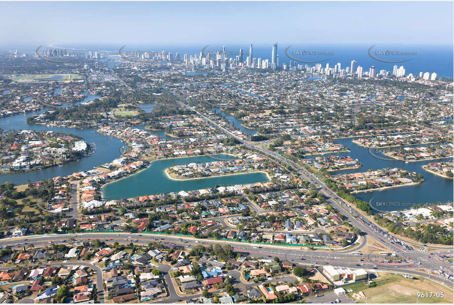 Aerial Photo Broadbeach Waters QLD Aerial Photography