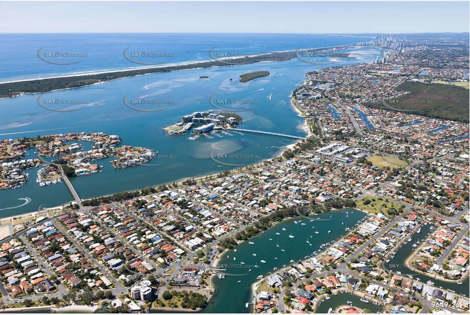 Aerial Photo Paradise Point QLD Aerial Photography