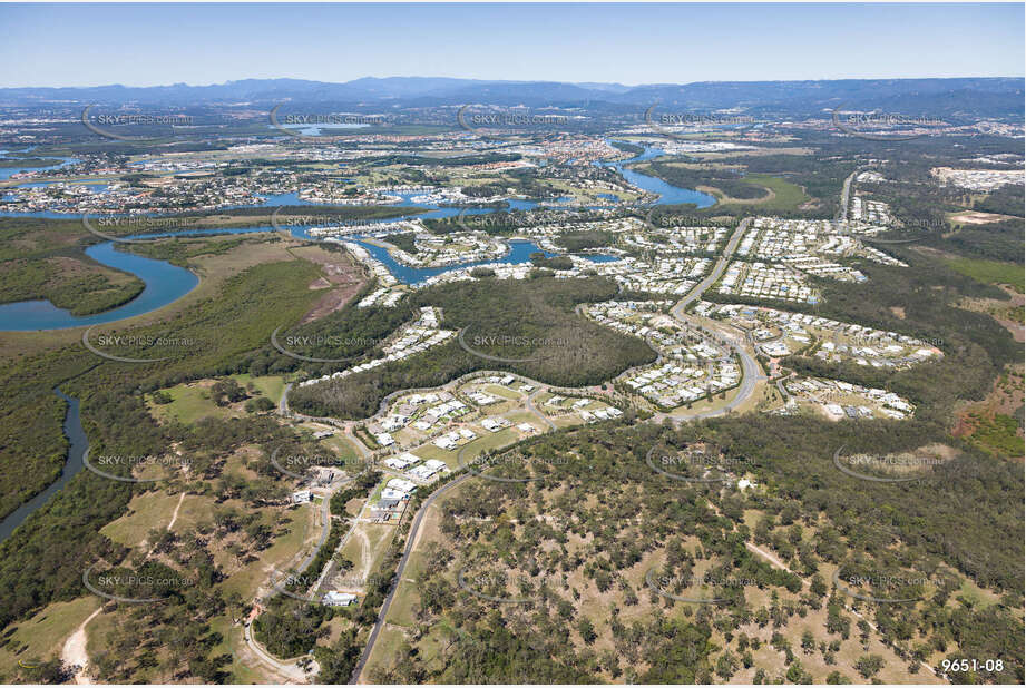 Aerial Photo Coomera Waters QLD Aerial Photography