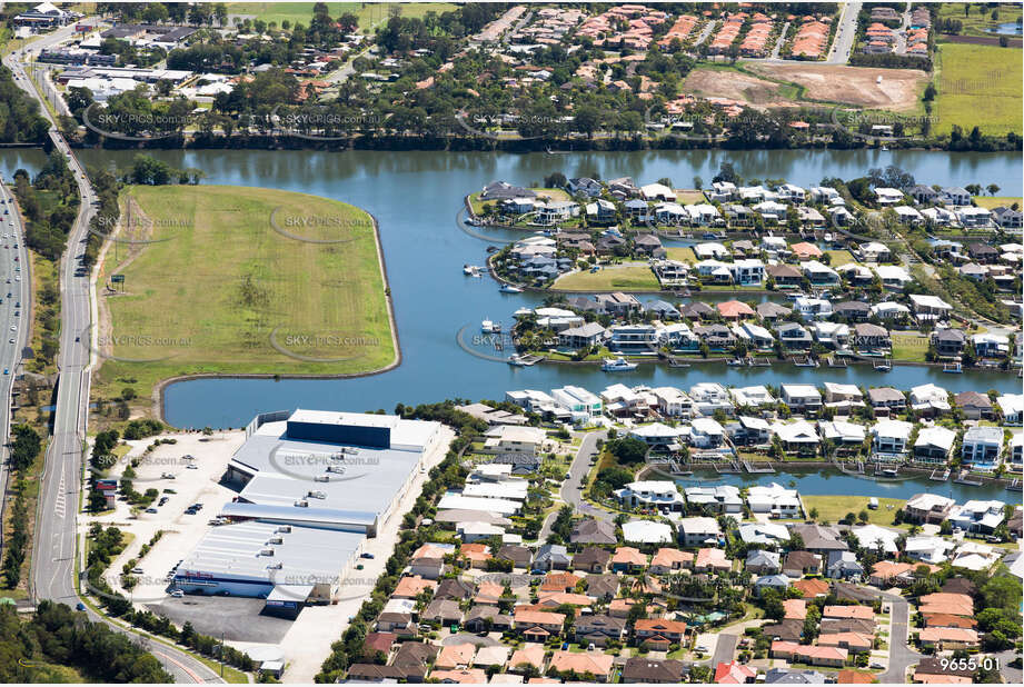 Aerial Photo River Links Helensvale QLD Aerial Photography