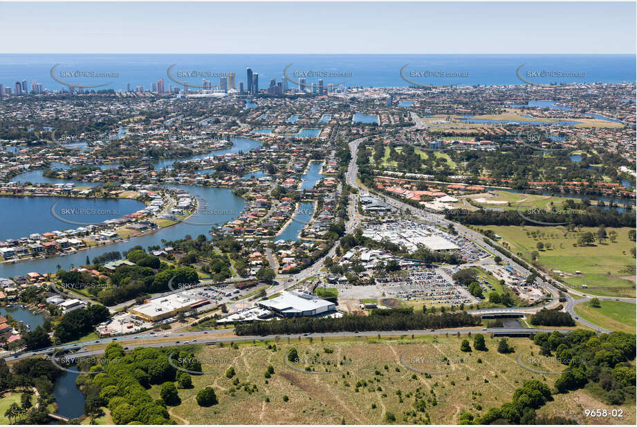 Aerial Photo Carrara Markets QLD Aerial Photography