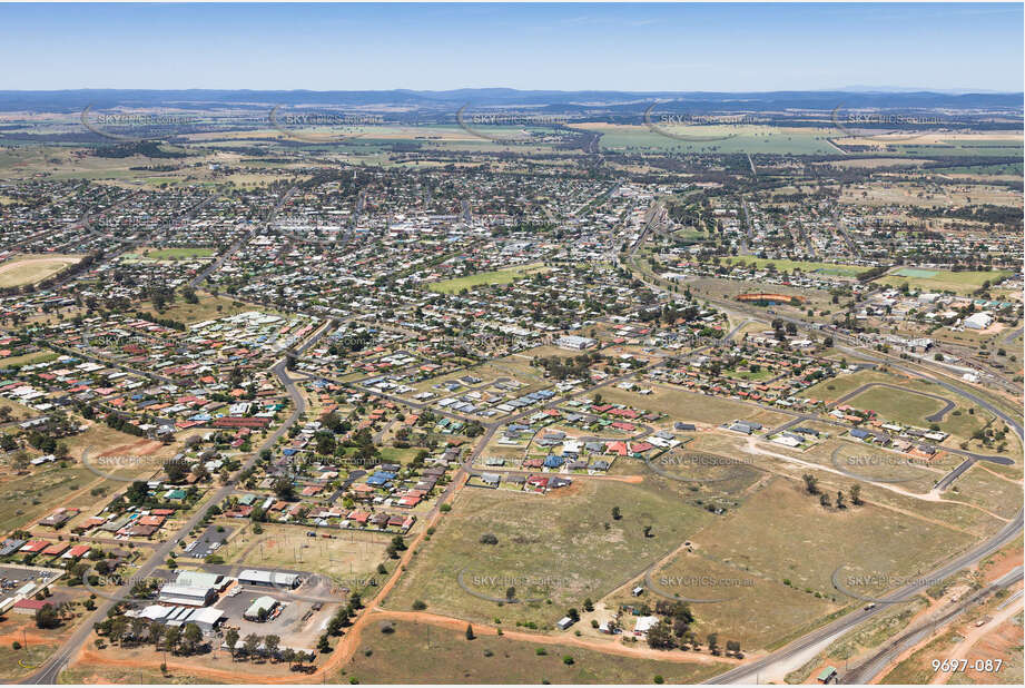 Aerial Photo Parkes NSW Aerial Photography