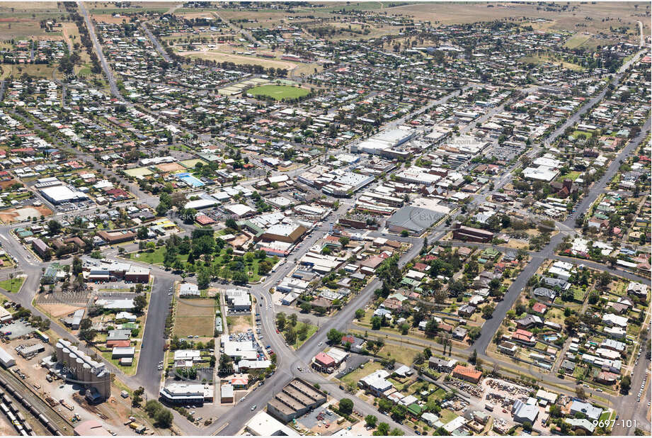 Aerial Photo Parkes NSW Aerial Photography