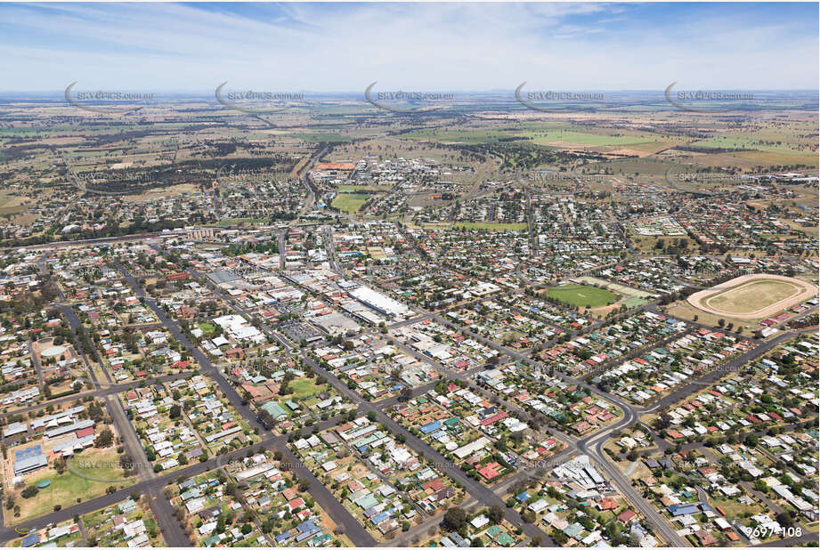 Aerial Photo Parkes NSW Aerial Photography