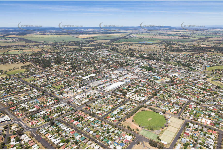 Aerial Photo Parkes NSW Aerial Photography