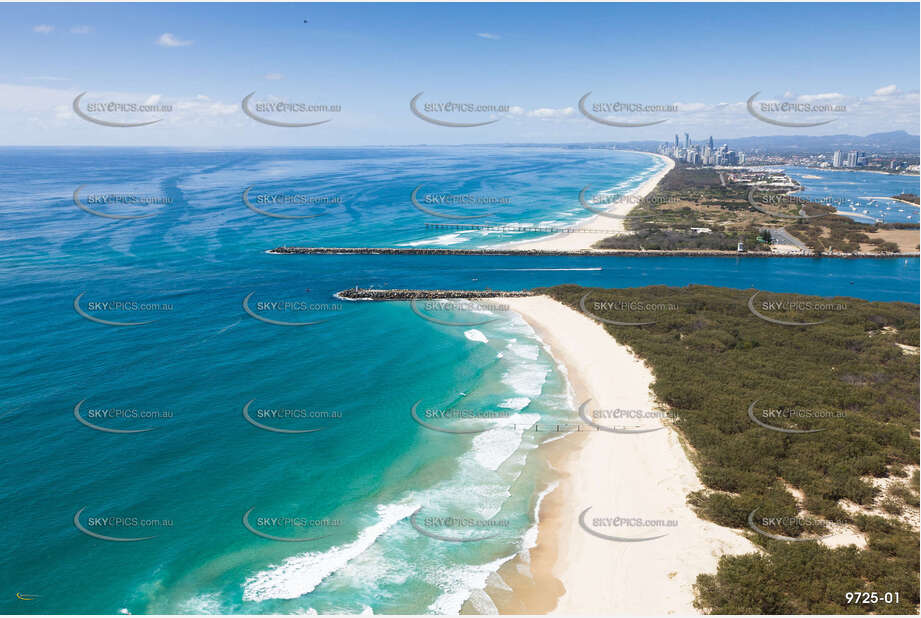 Aerial Photo The Gold Coast Seaway QLD Aerial Photography