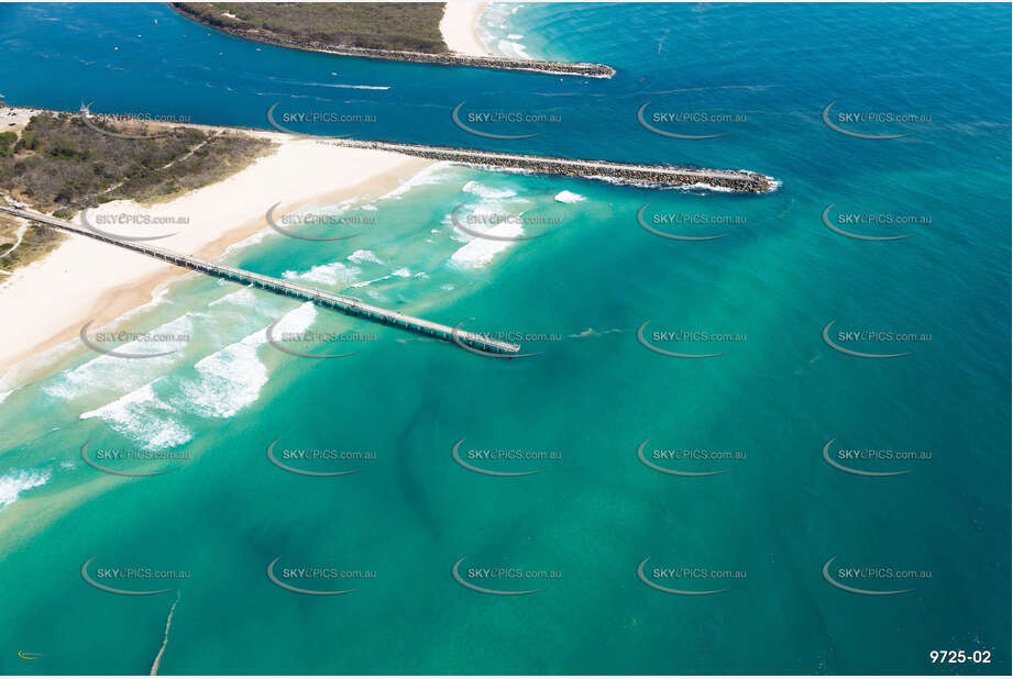 The Sand Pumping Jetty Gold Coast QLD Aerial Photography