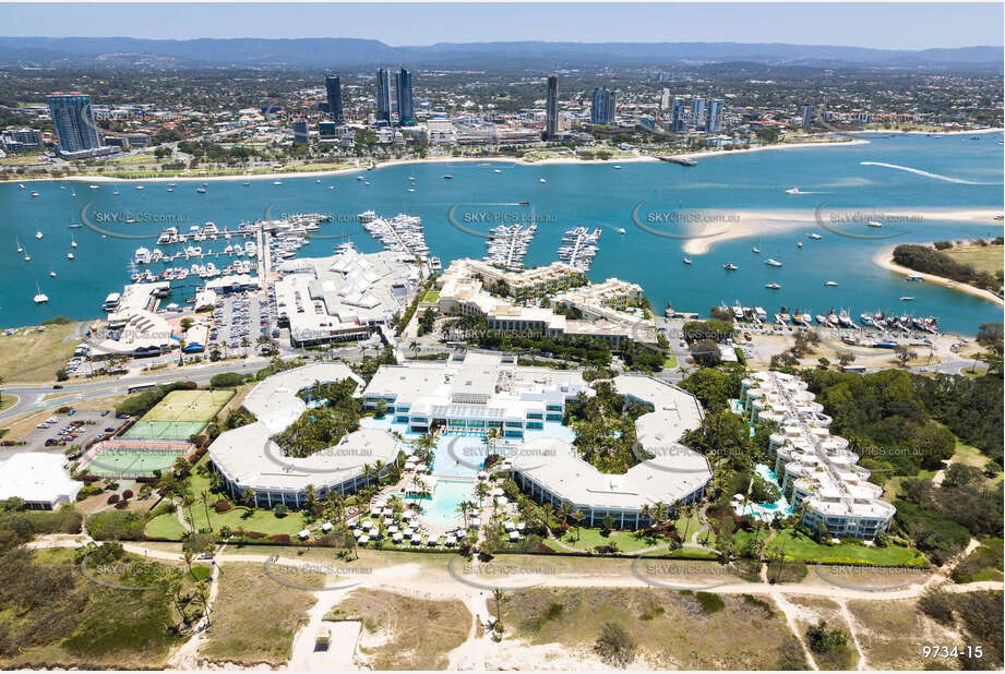 Aerial Photo Main Beach QLD Aerial Photography