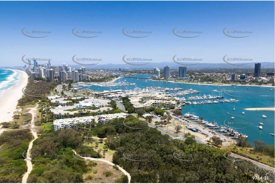 Aerial Photo Main Beach QLD Aerial Photography