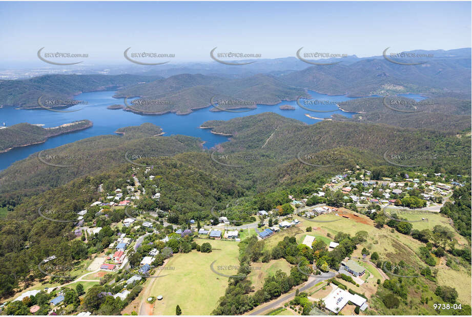 Aerial Photo Lower Beechmont QLD Aerial Photography