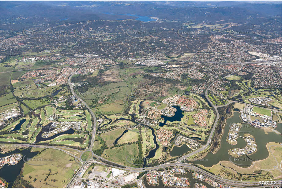 Aerial Photo Carrara QLD Aerial Photography