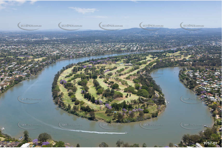 Aerial Photo Indooroopilly Golf Club QLD Aerial Photography