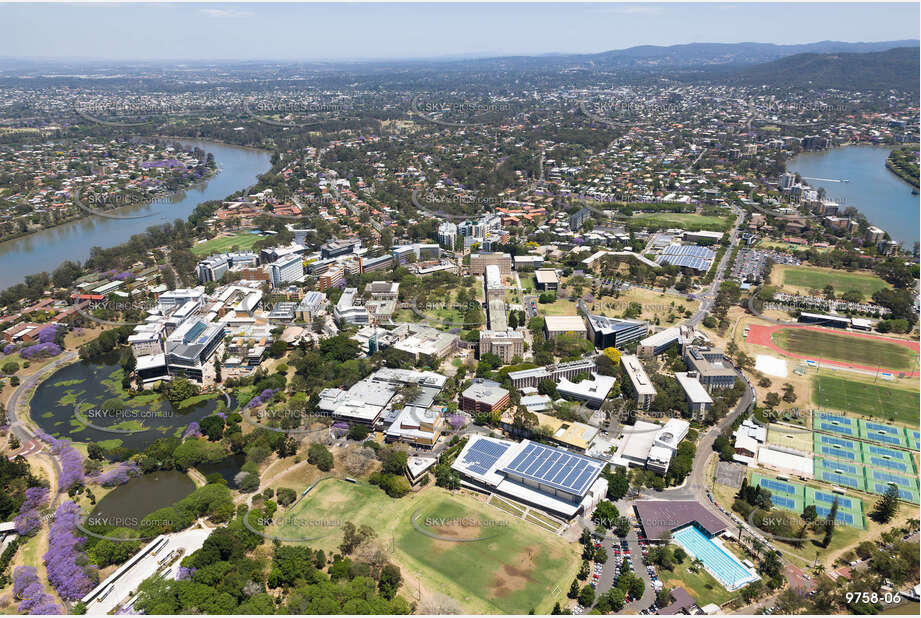 Aerial Photo The University of Queensland St Lucia QLD Aerial Photography