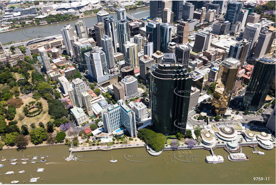 Aerial Photo Brisbane CBD QLD Aerial Photography