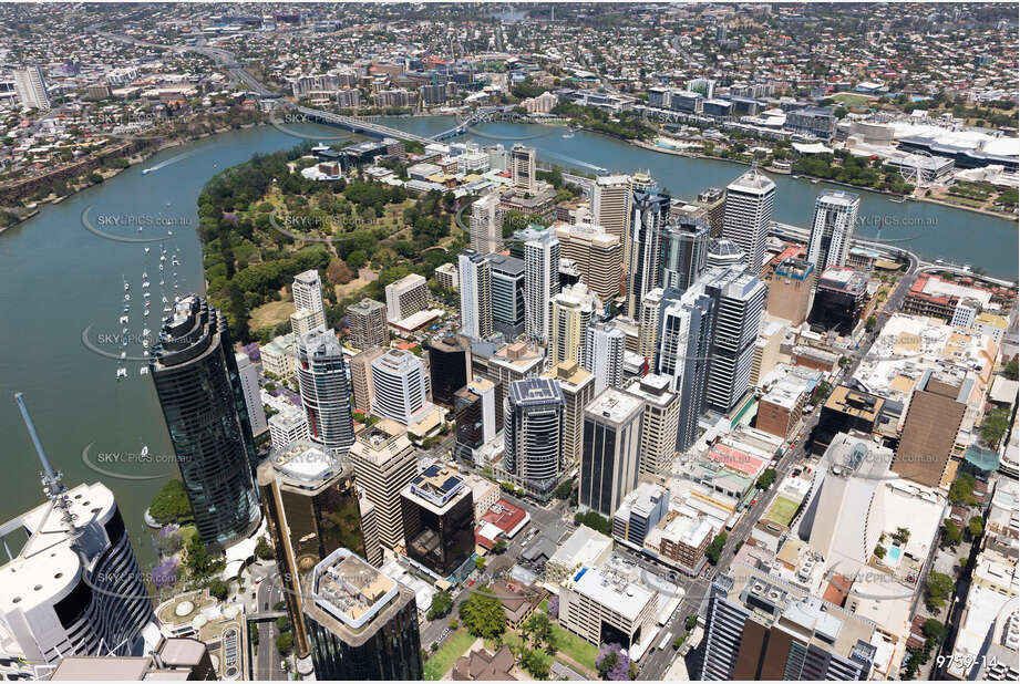 Aerial Photo Brisbane CBD QLD Aerial Photography