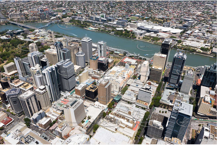 Aerial Photo Brisbane CBD QLD Aerial Photography