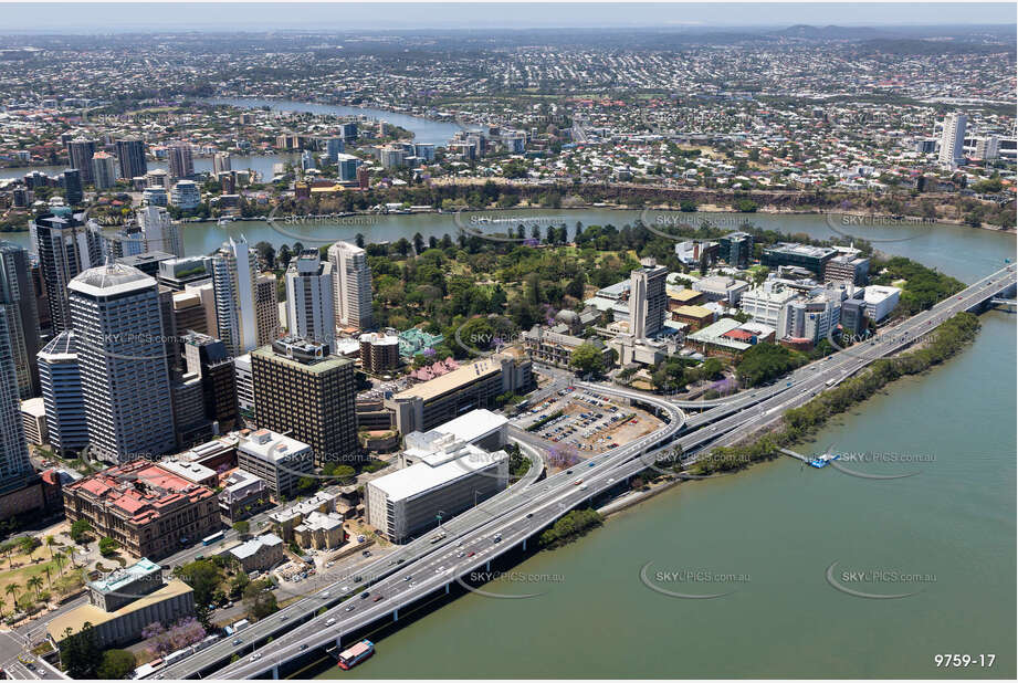 Aerial Photo Brisbane CBD QLD Aerial Photography